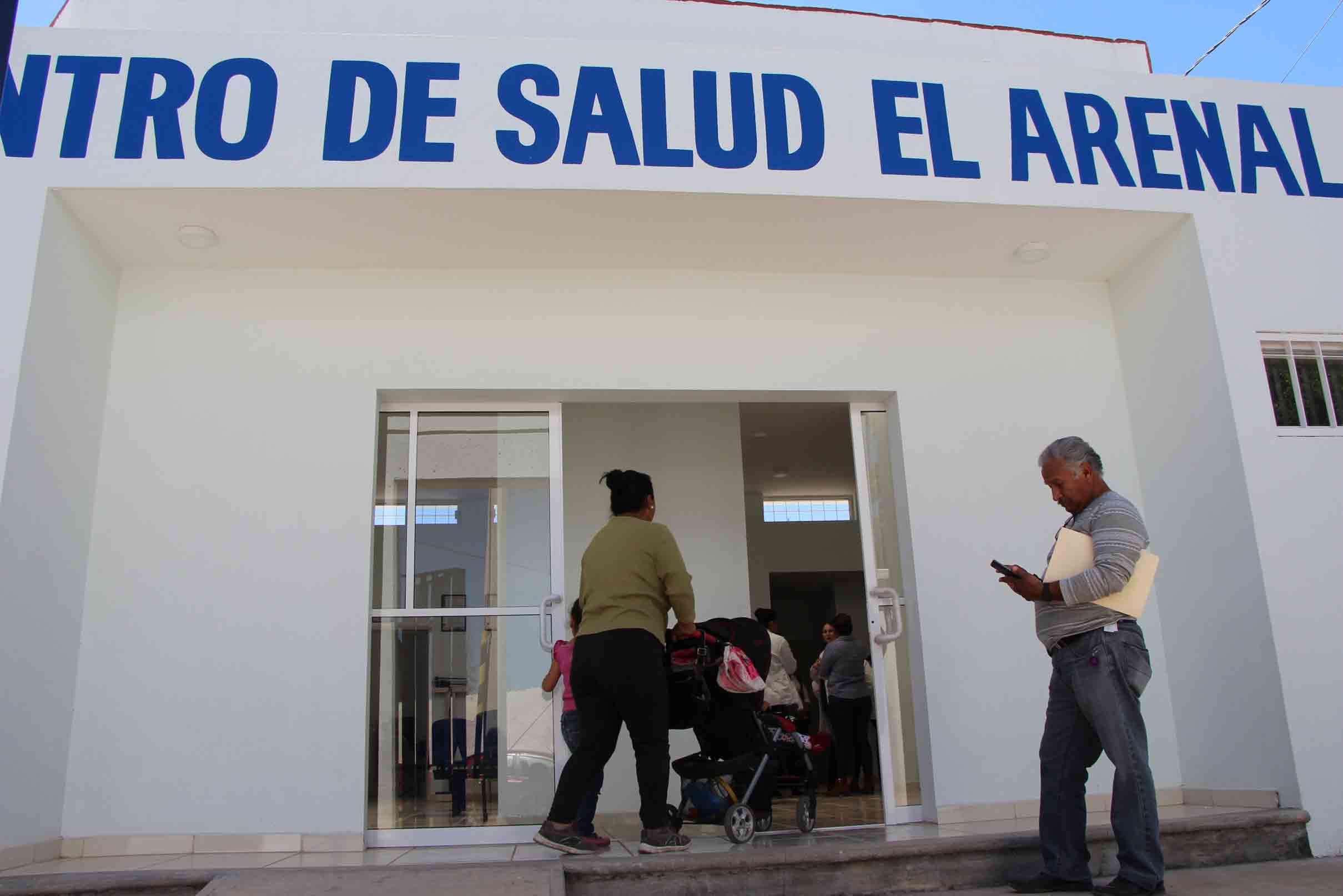Remodelación centro de salud El Arenal Secretaría de Salud